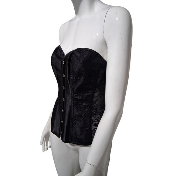Adore Me Whimsigoth Witchy Fairygoth Women's Size XL Lace Boned Darkcore Corset - Picture 2 of 12